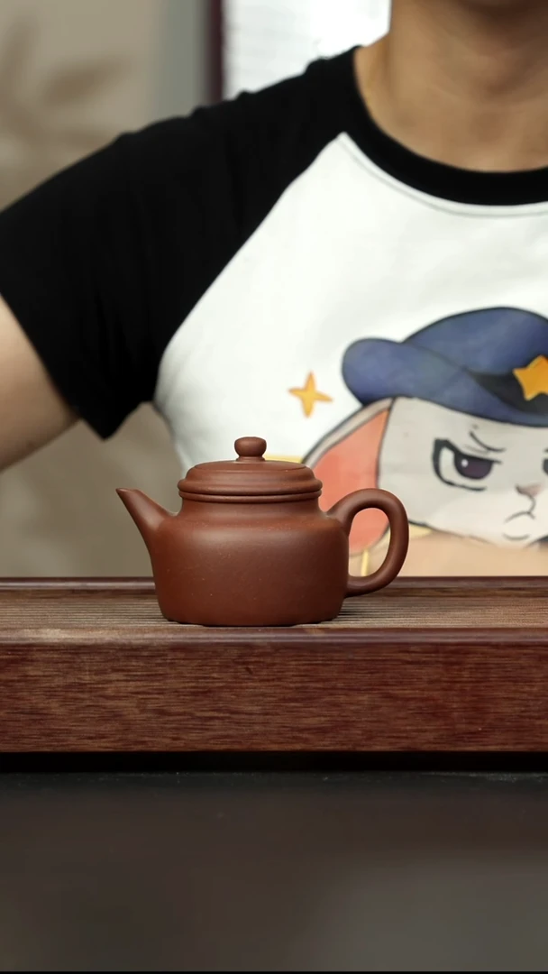 紫砂茶壶底槽清剑流德钟