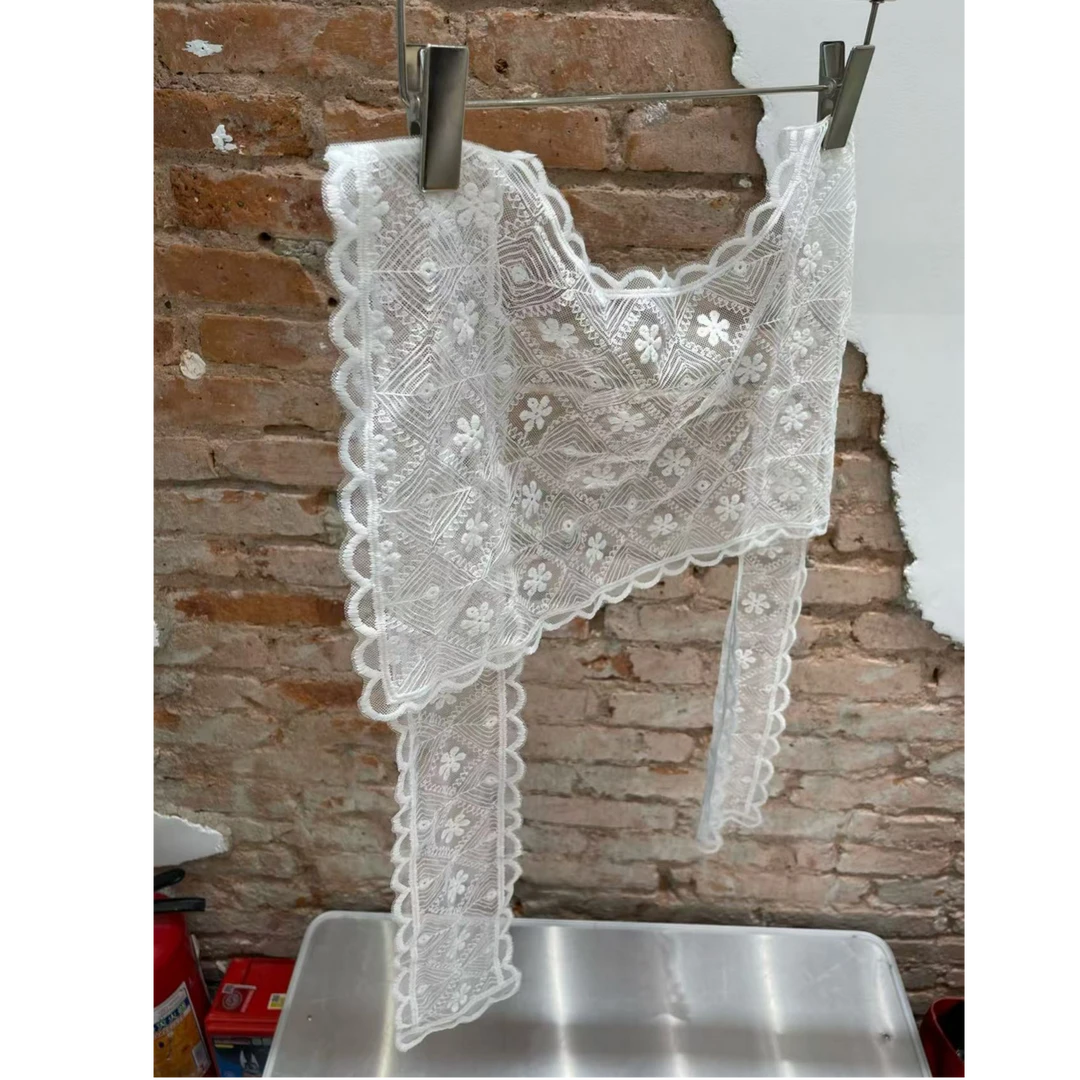 42-春夏新款搭配蕾丝披肩#WT005