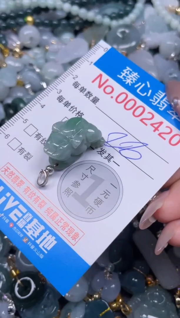 颈饰未镶嵌翡翠2420