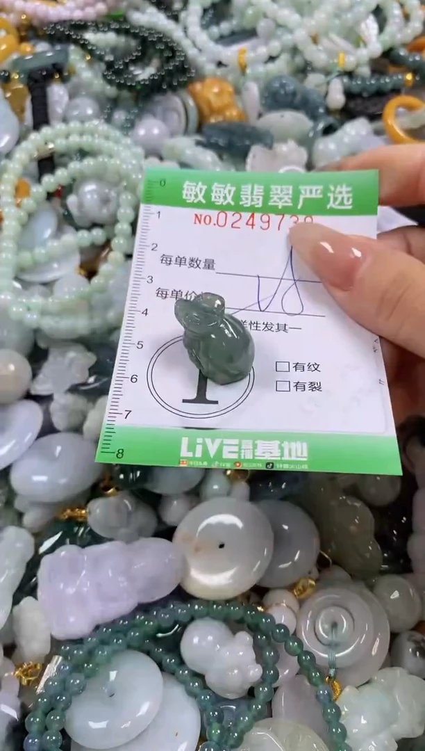 翡翠未镶嵌颈饰闪购0249738多样性发其一