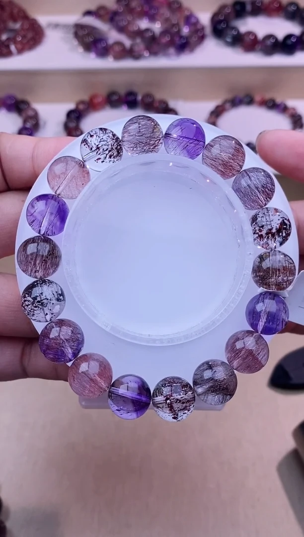 未镶嵌手链水晶彩超七11m+