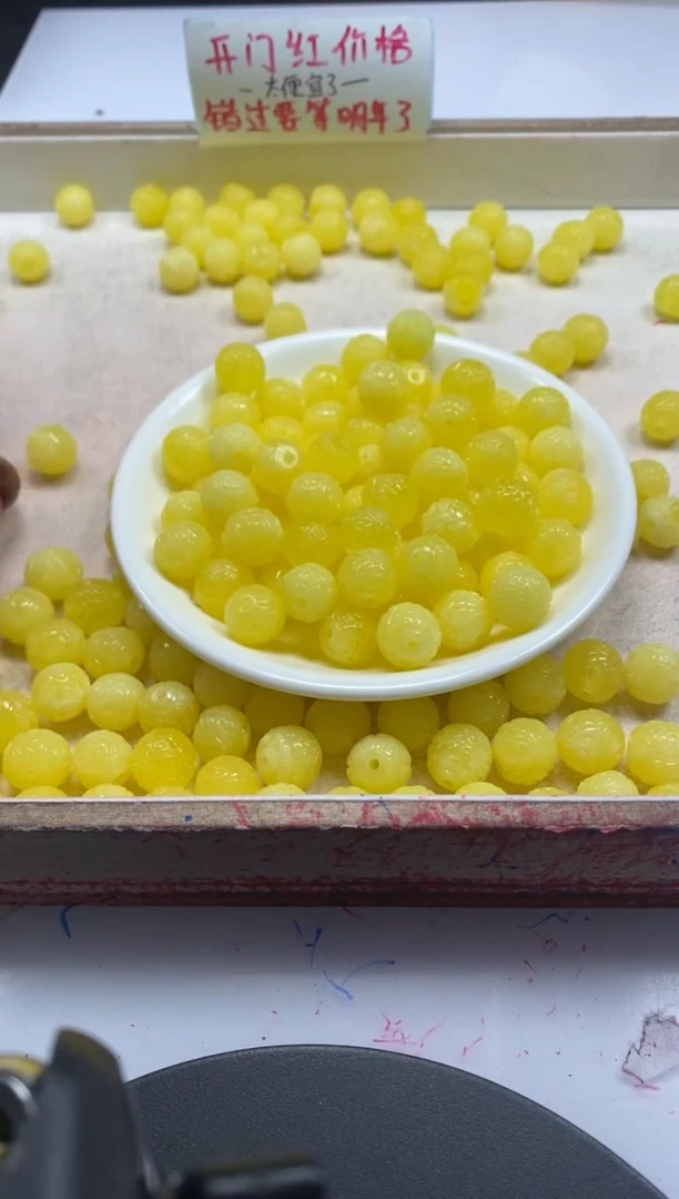 【闪购商品】蜜蜡颈饰未镶嵌w2087蜜蜡回纹珠12mm*5颗