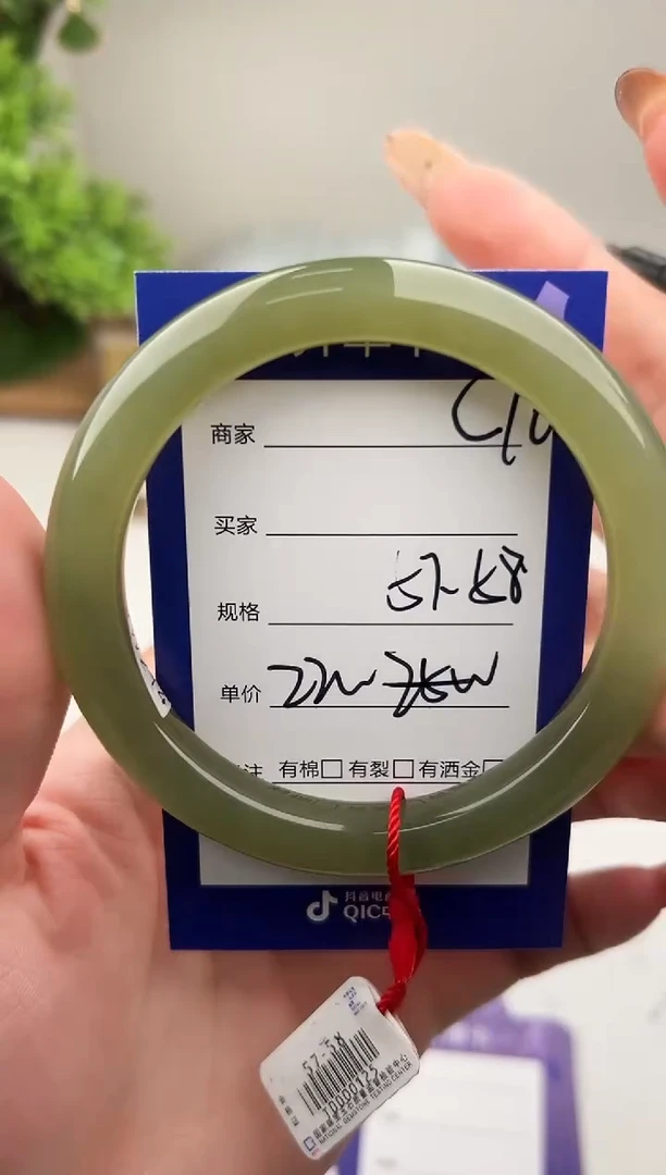 未镶嵌手镯和田玉微色差C16