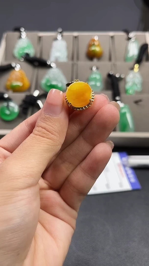 颈饰未镶嵌翡翠  所见即所得 一图一物