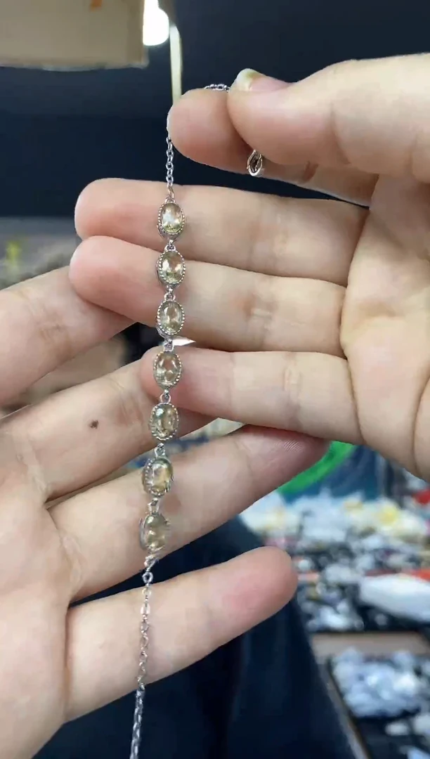 未镶嵌手链水晶多样性发其一颜色微差