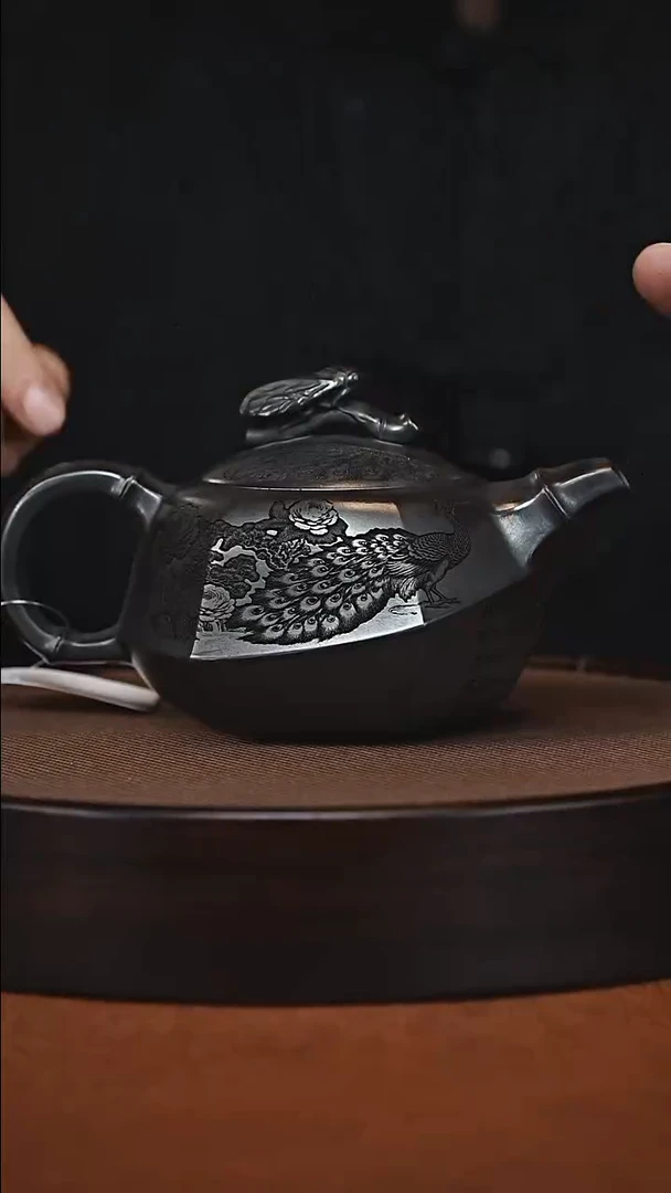 茶壶紫砂原矿紫砂壶