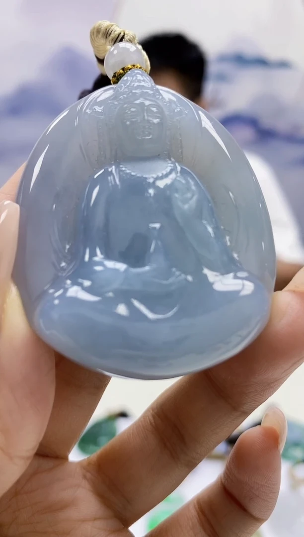 定制翡翠未镶嵌5028xx-毛货挂件154