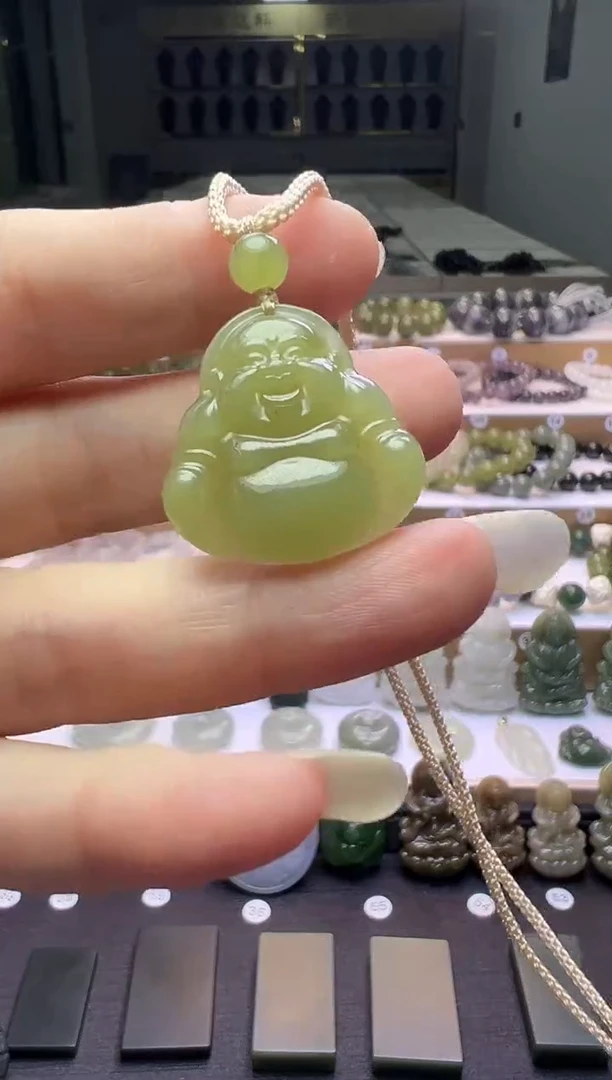 颈饰未镶嵌和田玉182号链接约卡25*25*5