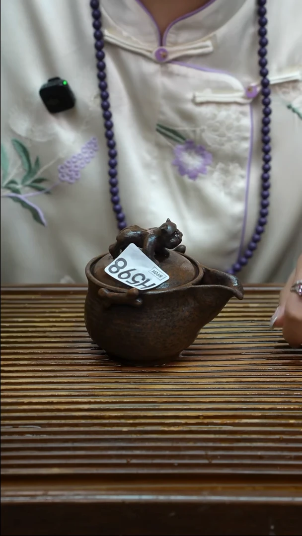 万古烧粗陶手工茶具