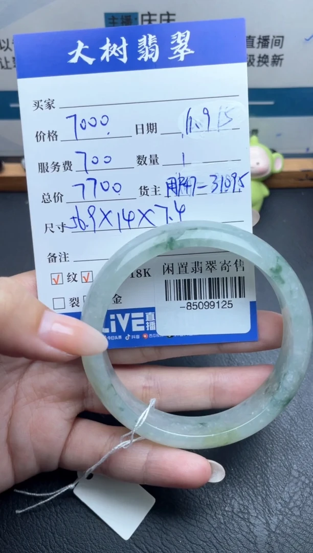 未镶嵌手镯翡翠多人-85099125