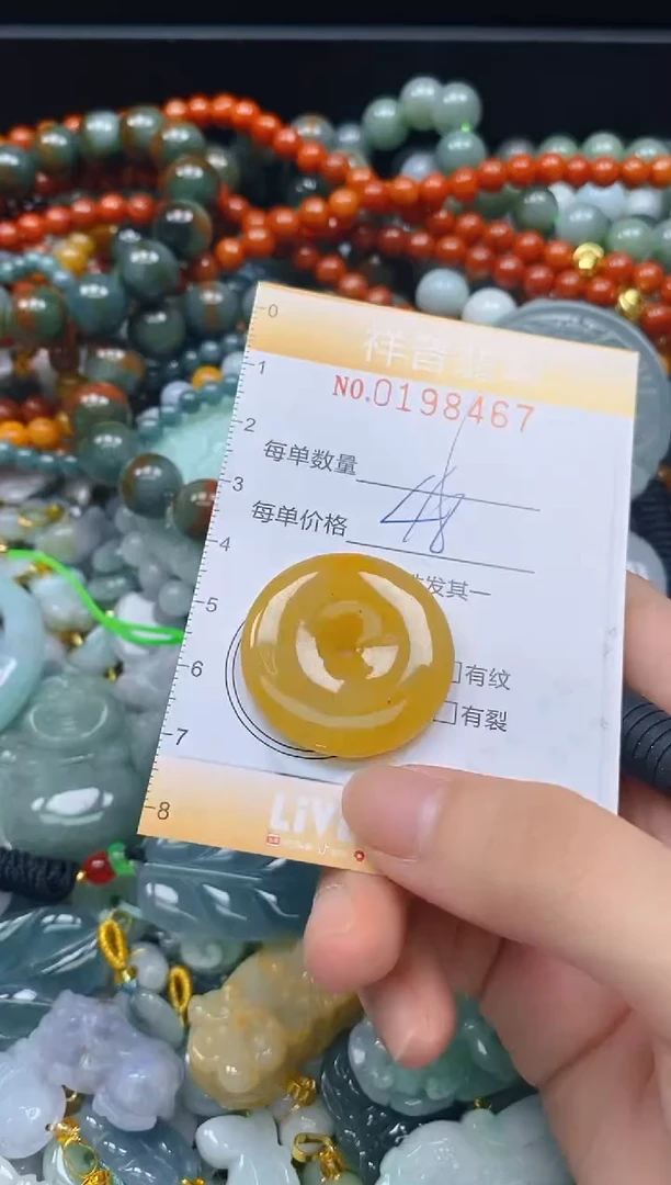 翡翠未镶嵌颈饰闪购0198467