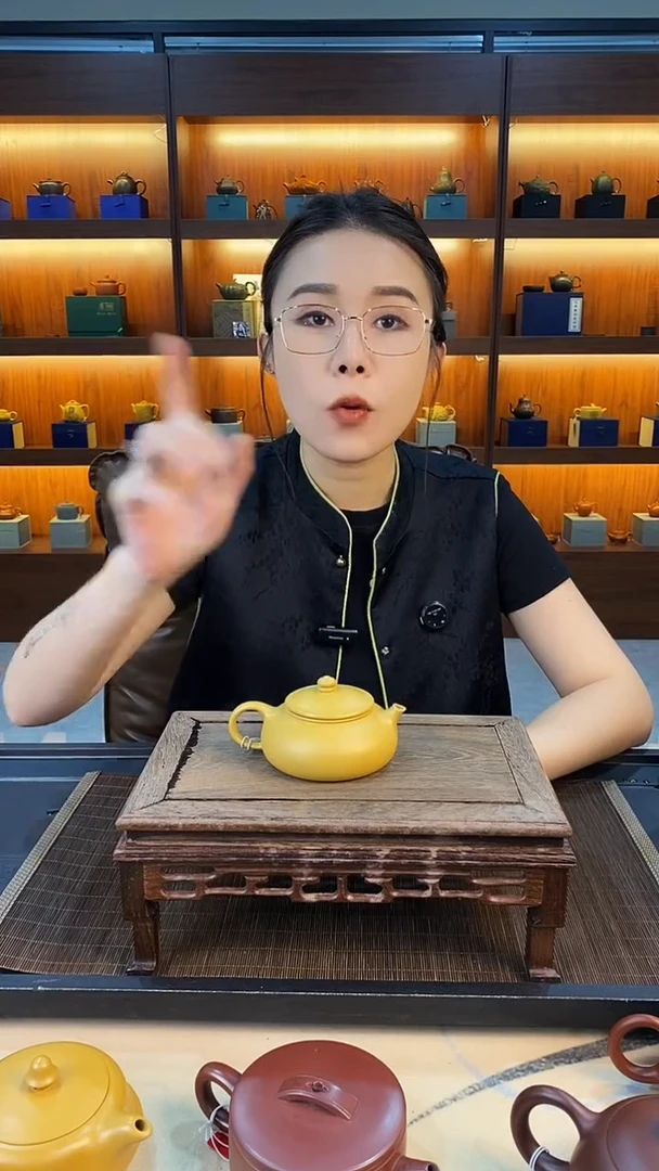 茶壶紫砂凤戏牡丹大品汉铎 赤龙血砂（速干） 赵园静