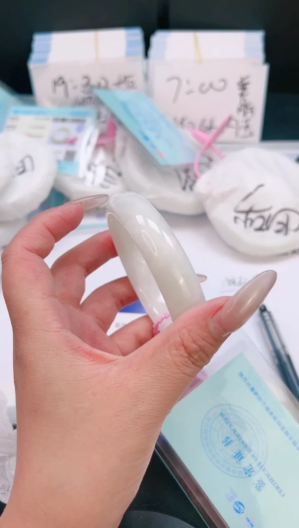 未镶嵌手镯和田玉21T24-56