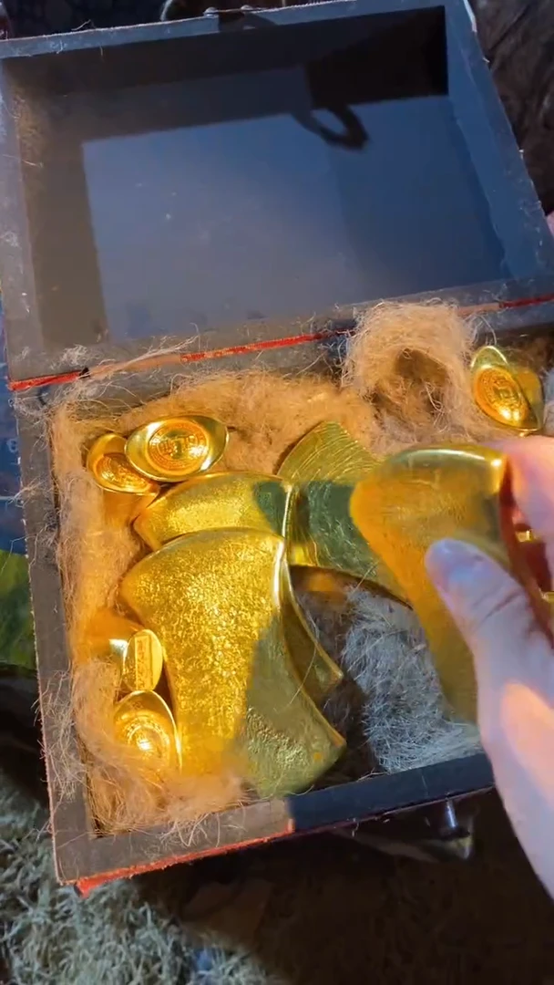香榧木 1个开封大全红色花花小盒子链接第二盒