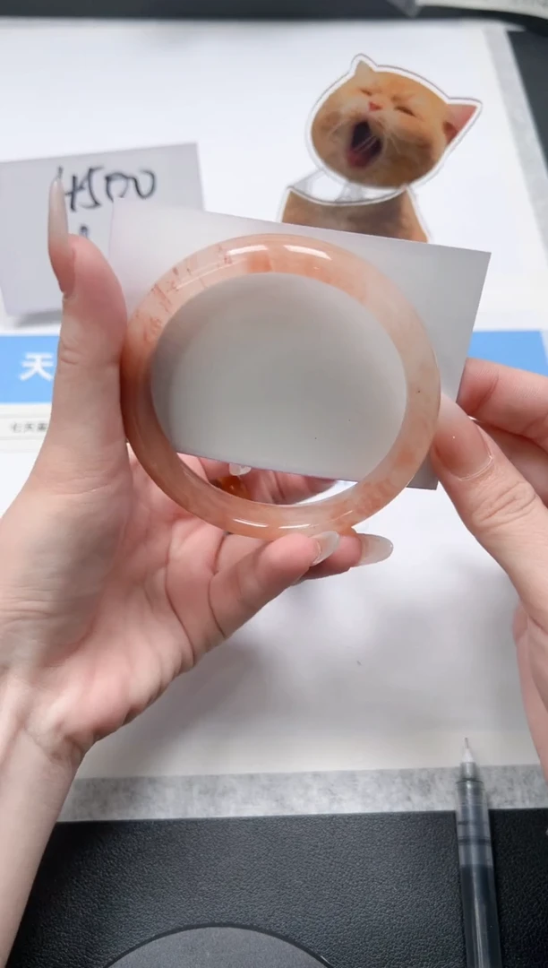 【闪购商品】石英质玉手镯未镶嵌79/桃花63.2