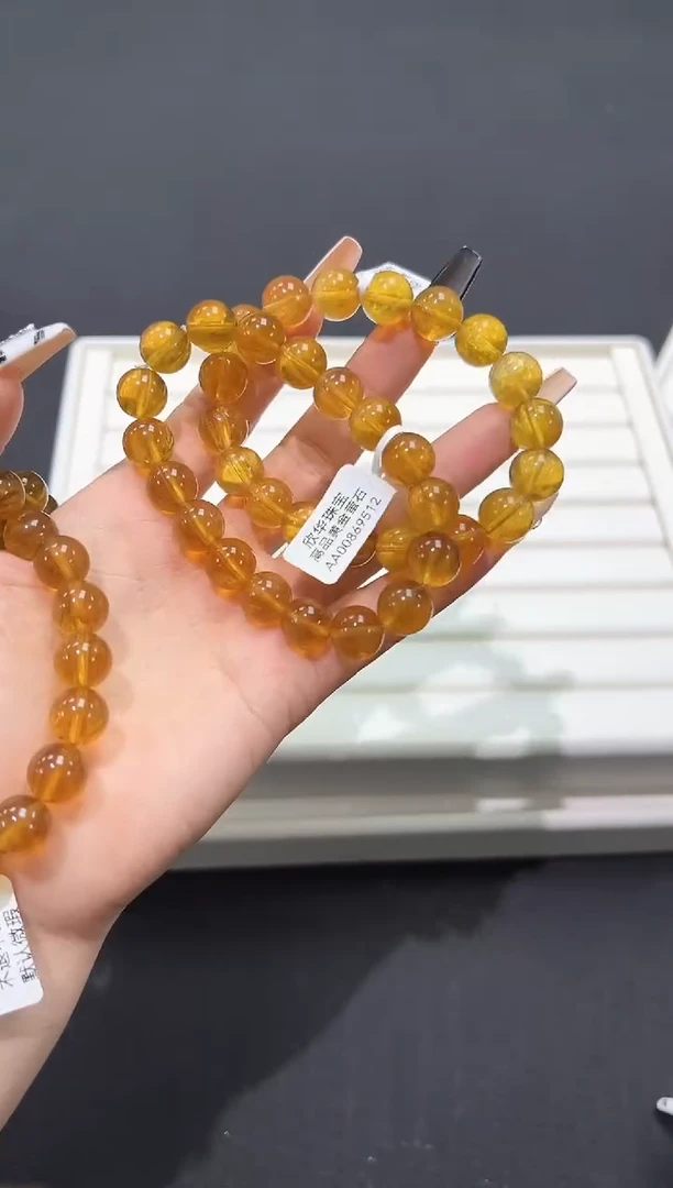 手串未镶嵌萤石38S多样性发其一【1条】默认微瑕11mm