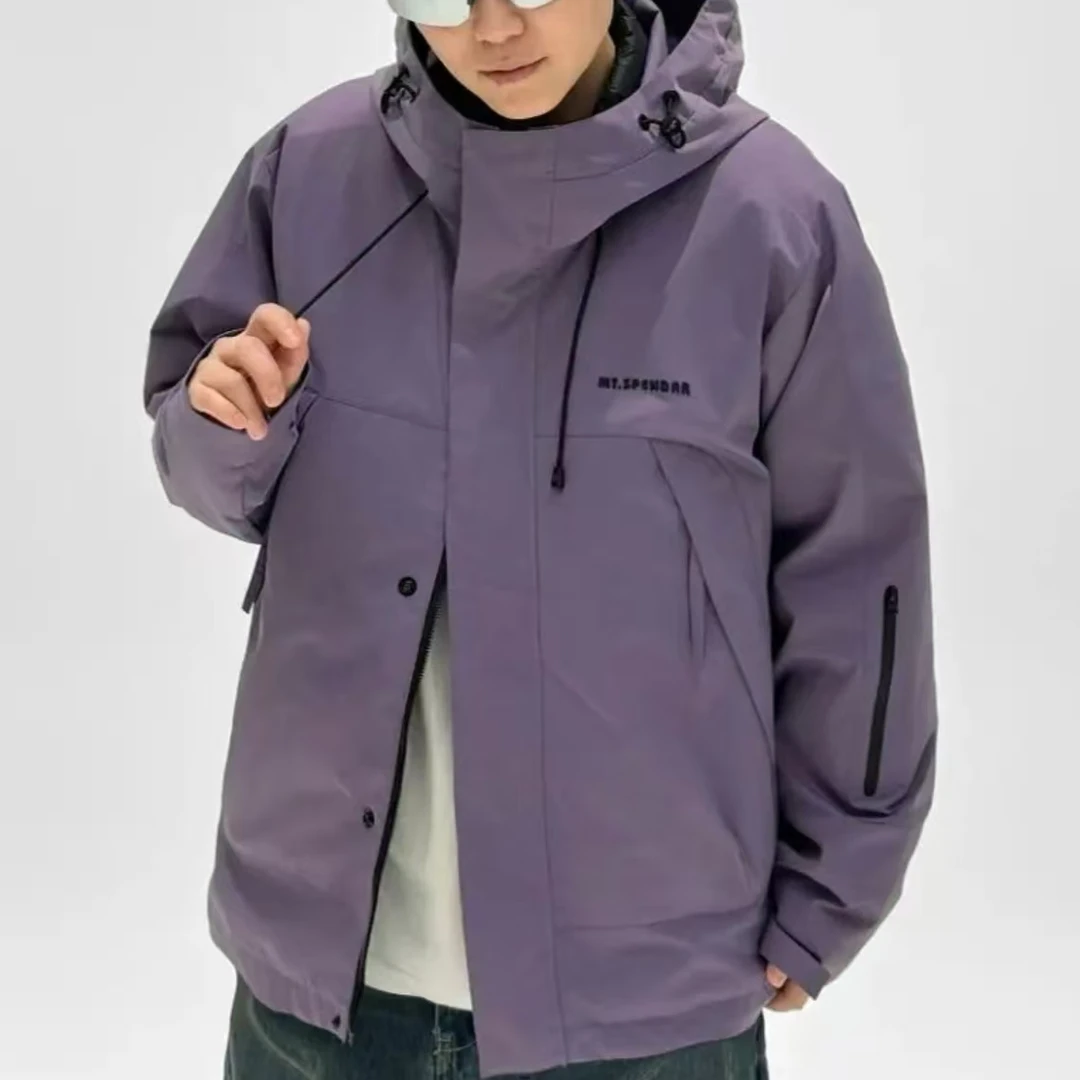 8835--胡家【三合一国标羽绒服】冬季情侣款加厚极寒深冬系列外套