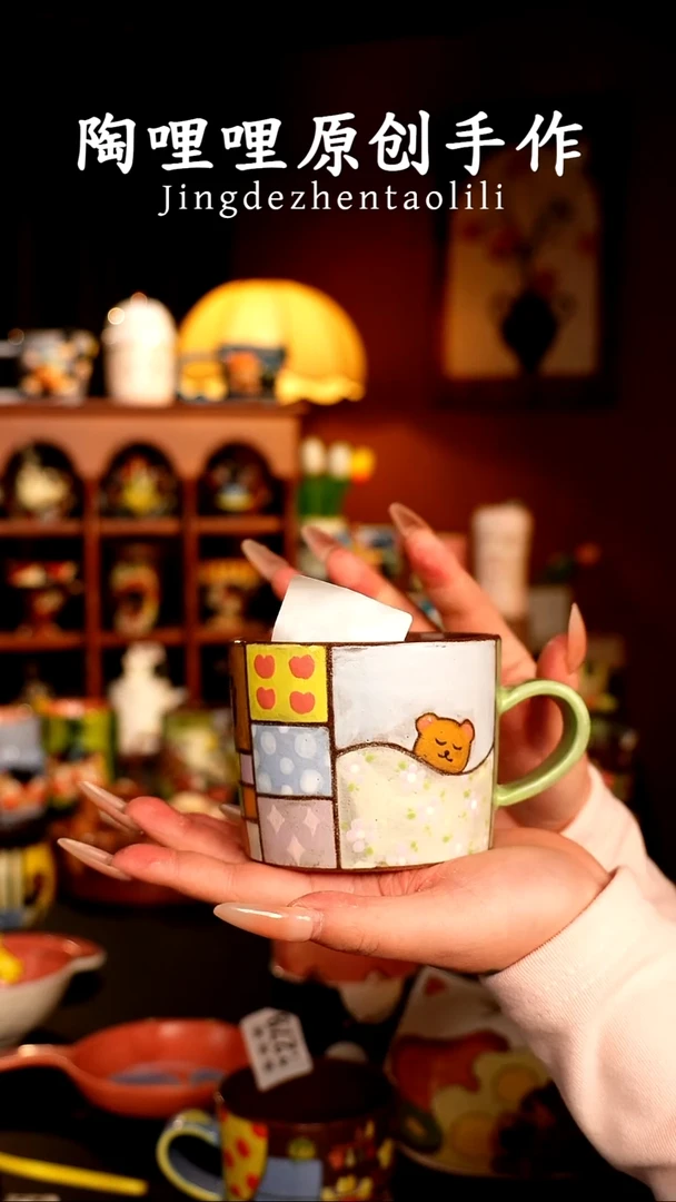陶哩哩原创手作陶瓷0353