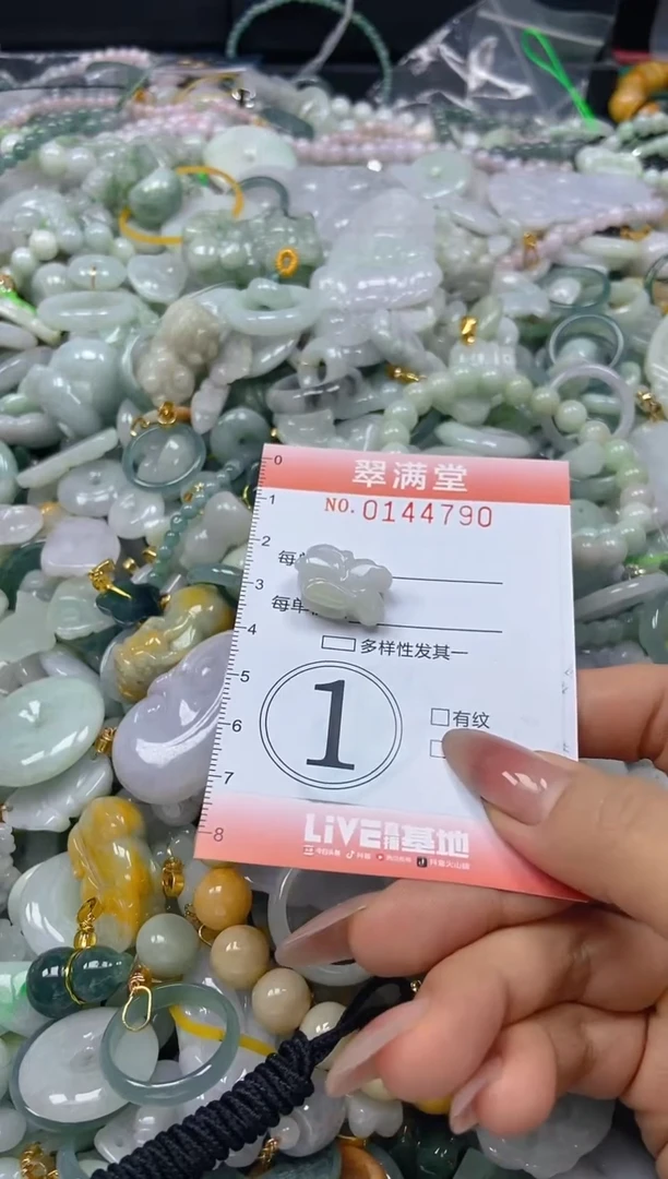 翡翠未镶嵌颈饰闪购0144789