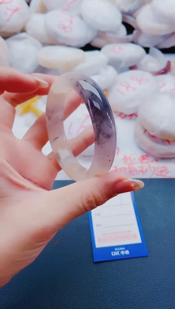 未镶嵌手镯石英质玉L169-59-60