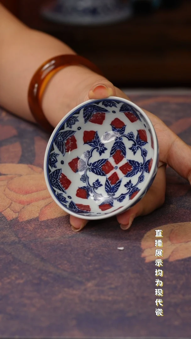 景德镇手工手绘陶瓷杯