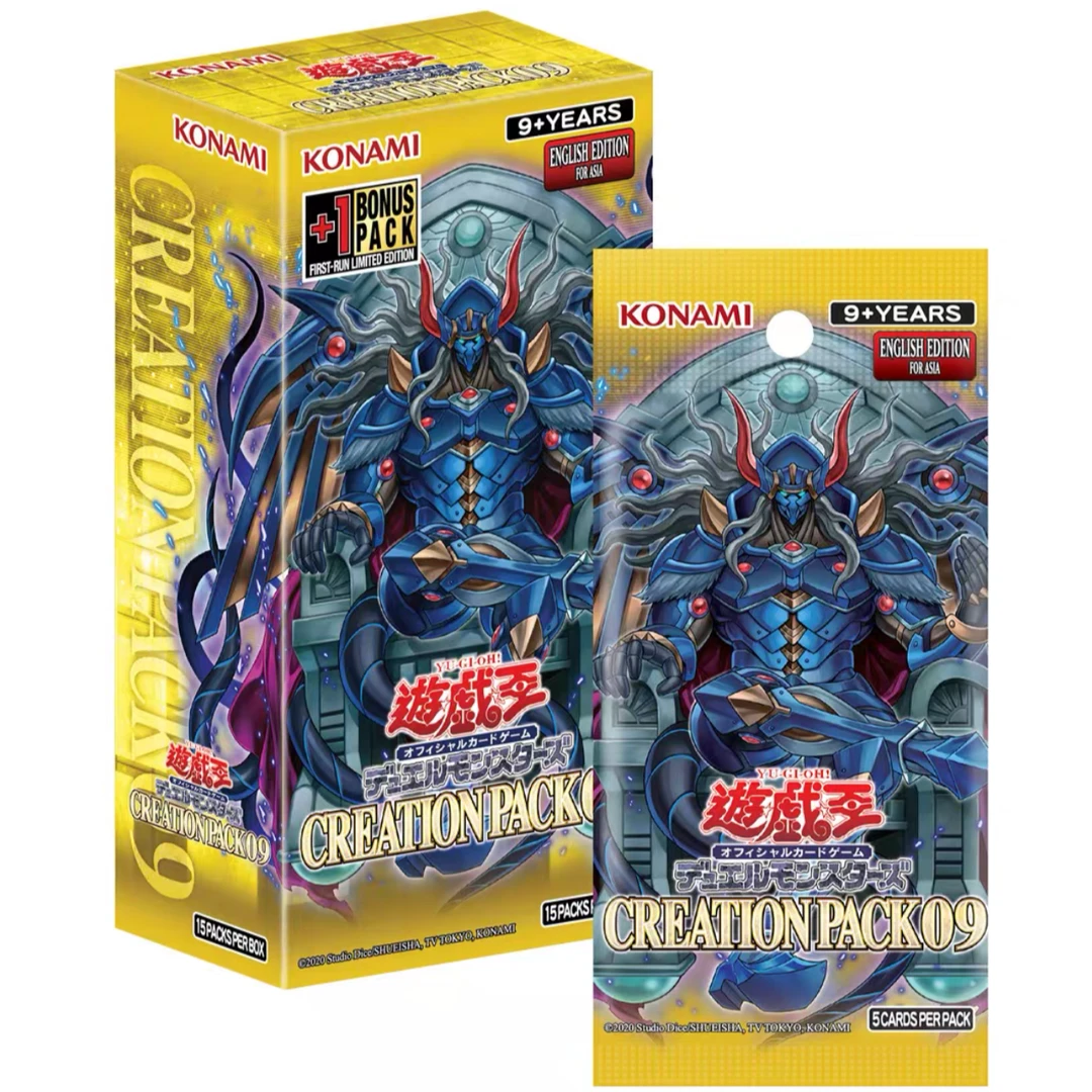 ko'na'mi游戏王亚英CP09亚洲英文版CR09CREATIONPACK09