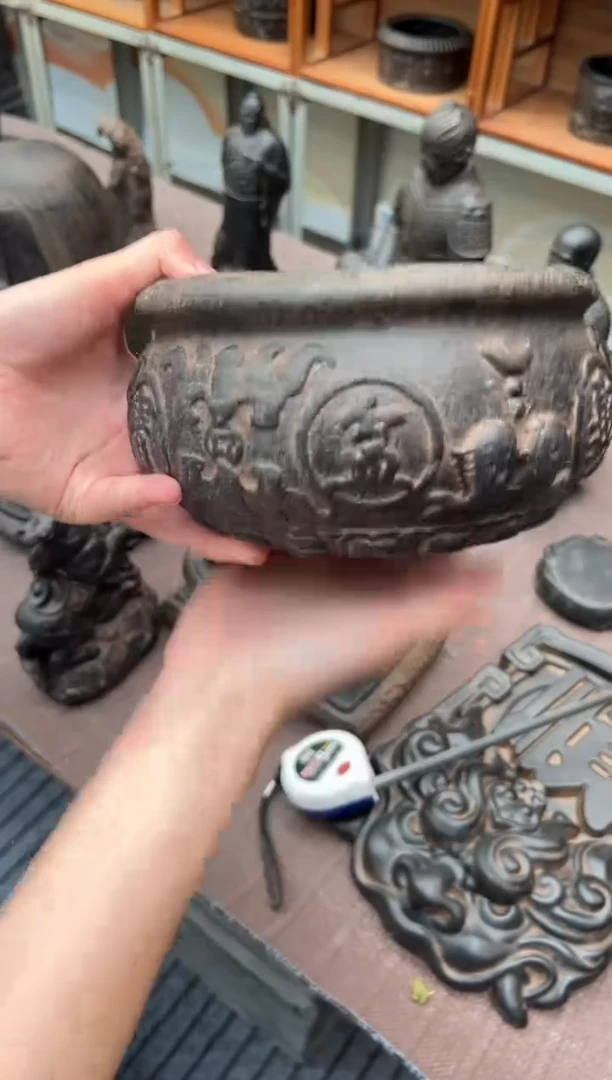 陶土【火山泥】聚宝盆