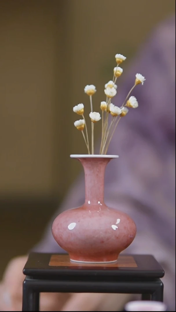 摆件景德镇陶瓷小花瓶18