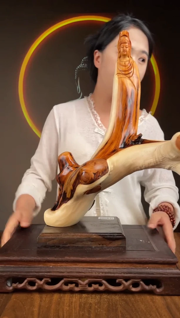 柏木（崖柏）手工摆件,先抢先得! 编号:400