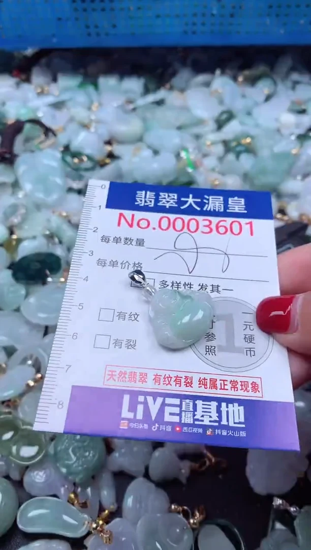 颈饰未镶嵌翡翠3601