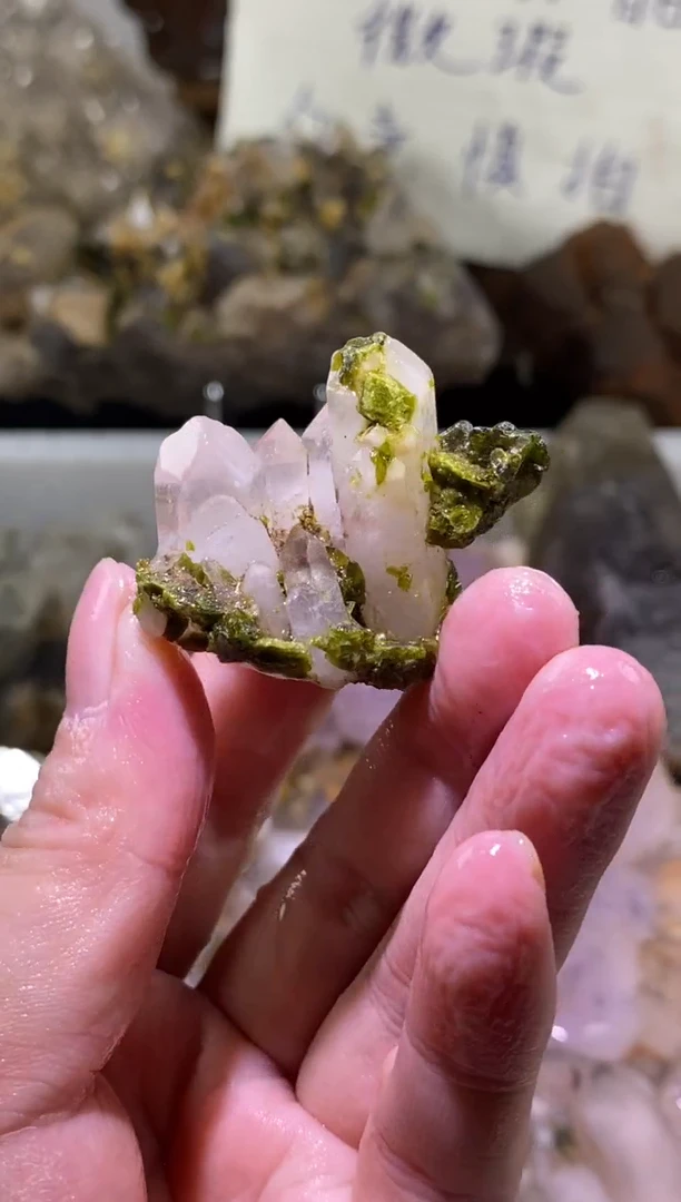未镶嵌珠宝半成品水晶93号四川超七花园水晶