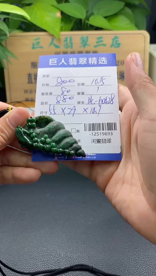 颈饰未镶嵌翡翠多人-12519693