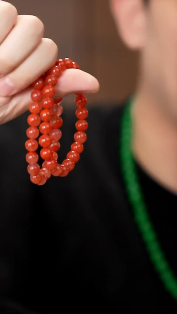 未镶嵌手串南红玛瑙工厂抛货 不退不换 多样性发其1