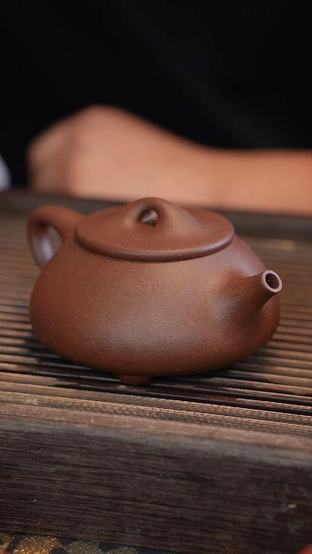 茶壶紫砂原矿手工制作