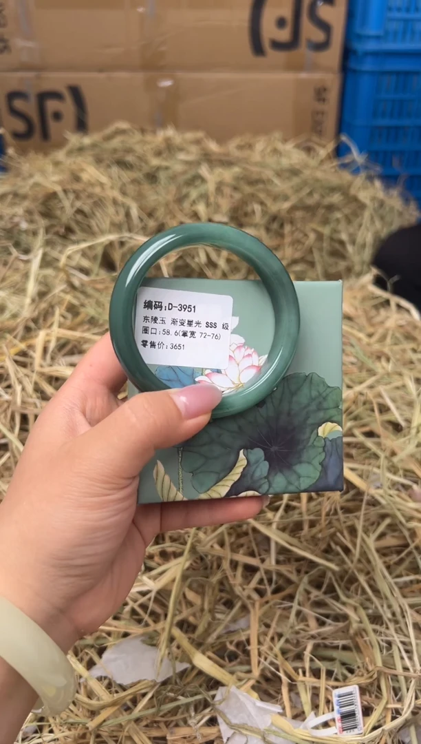 未镶嵌手镯石英质玉D-3951