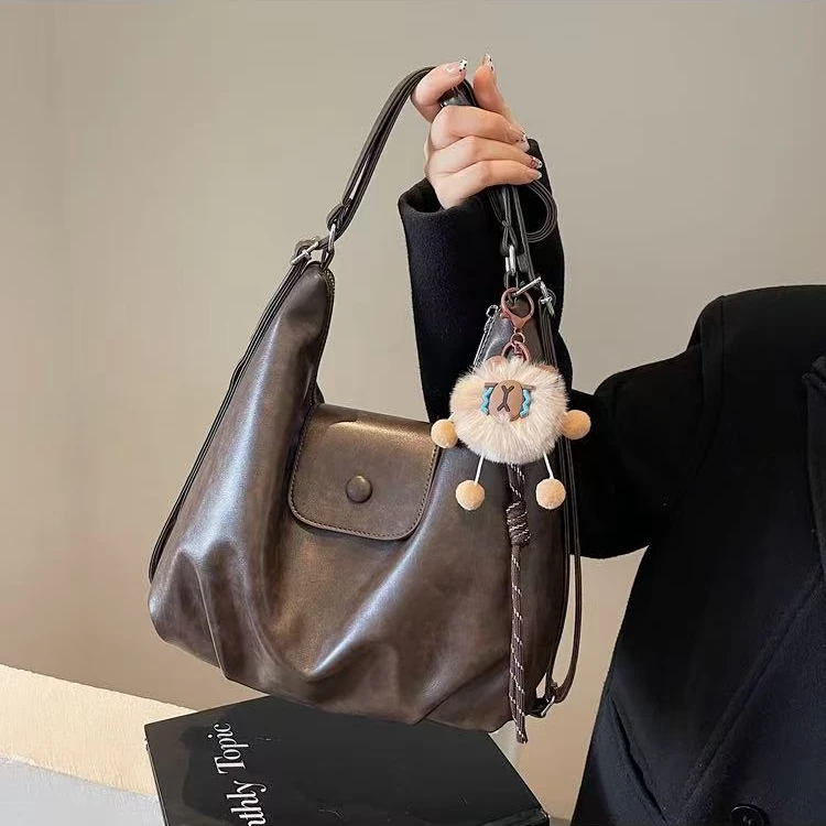 美拉德包包女式春季时尚单肩斜挎双肩五背包大容量多功能托特包