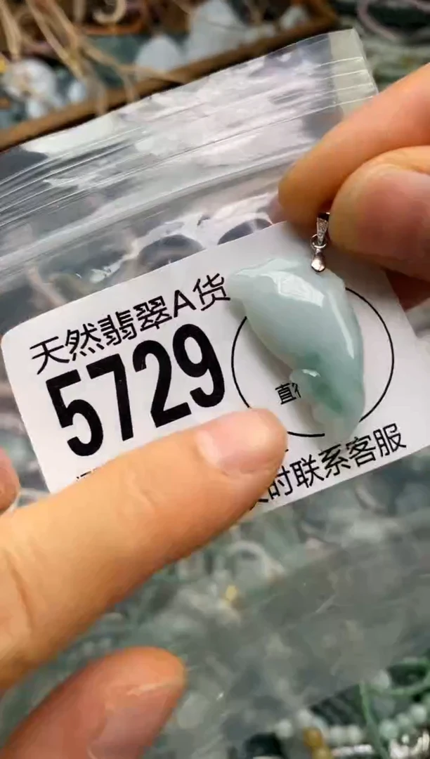 翡翠未镶嵌颈饰翡翠5729