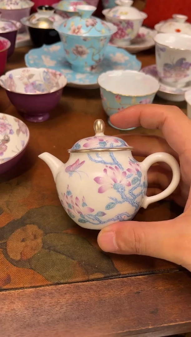 景德镇纯手绘陶瓷茶具