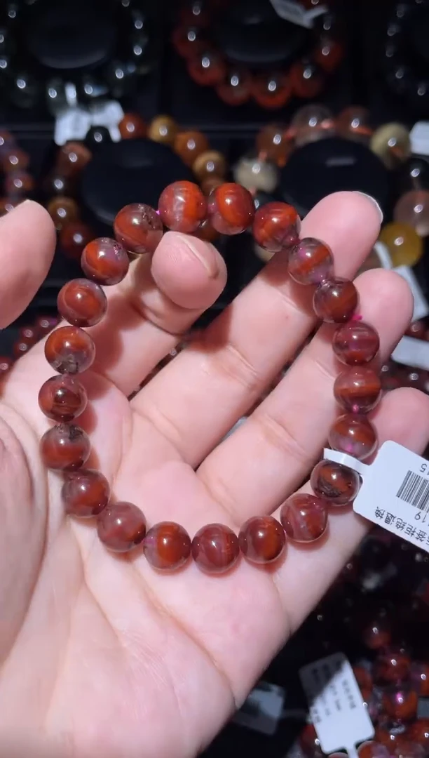 水晶珠宝半成品未镶嵌极光9mm-119