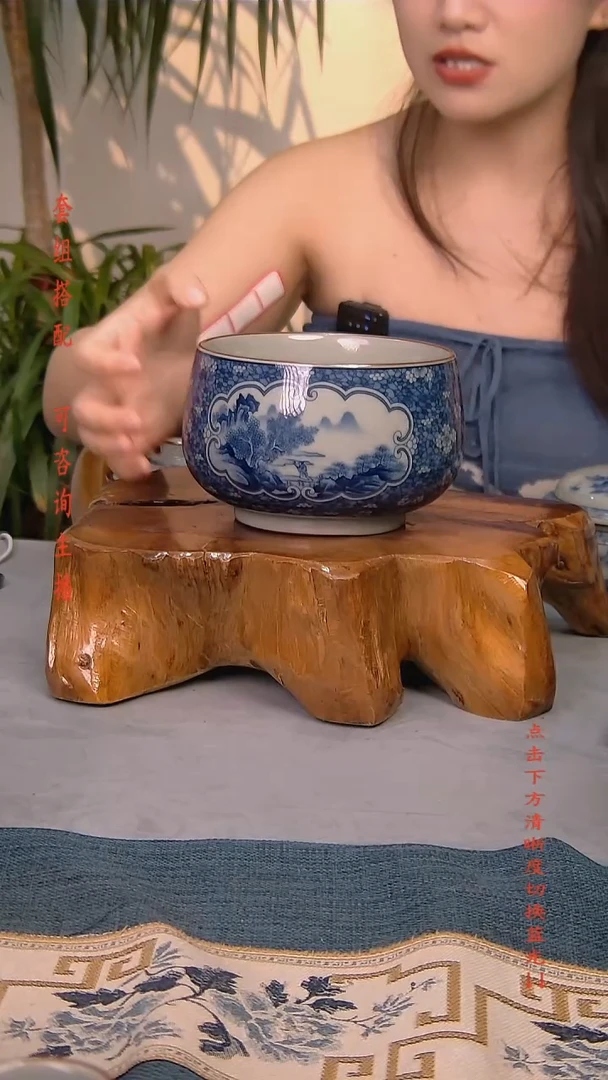 简装家用款件套 老陶泥开片纹陶瓷茶具