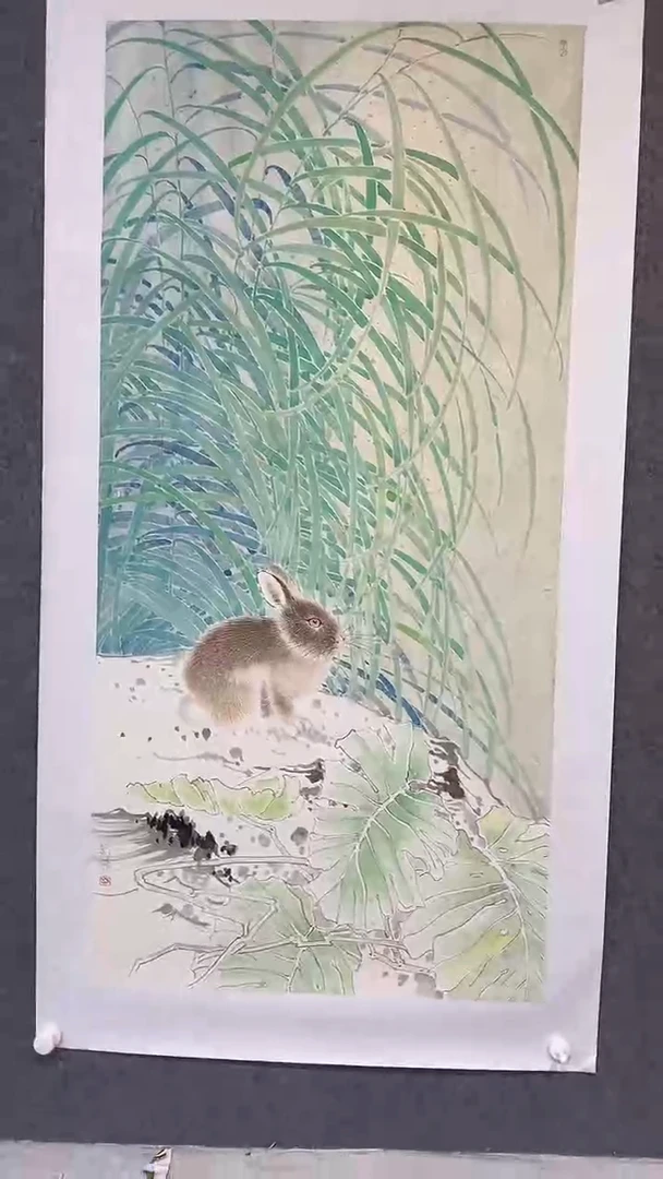 国画邹训精-8平尺-国画-故-展