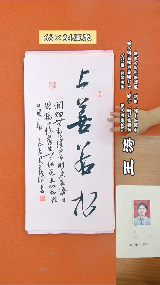 书法83D王涛书法作品