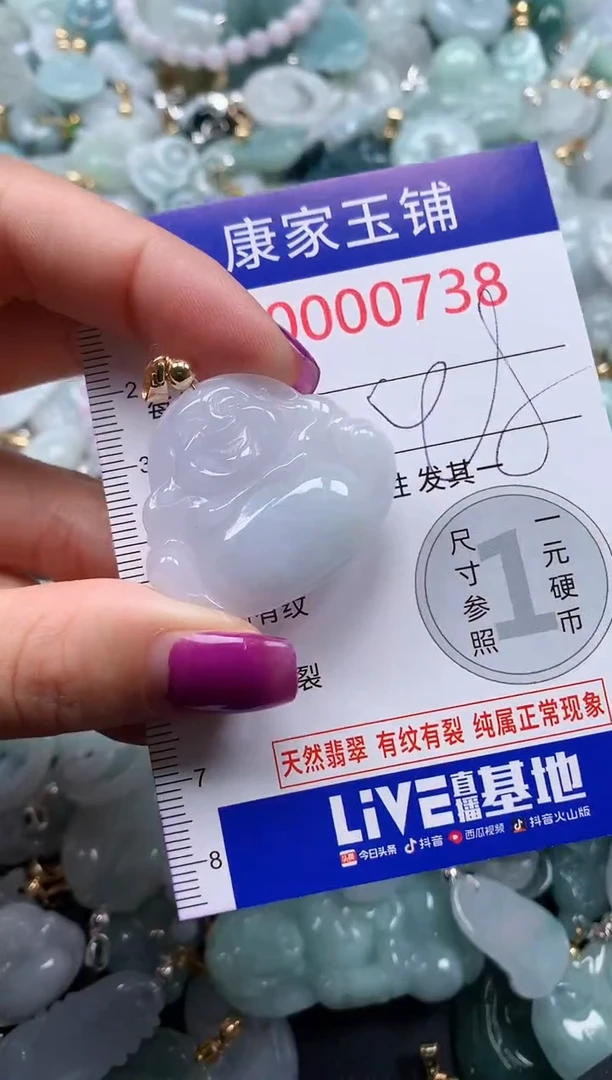 颈饰未镶嵌翡翠738