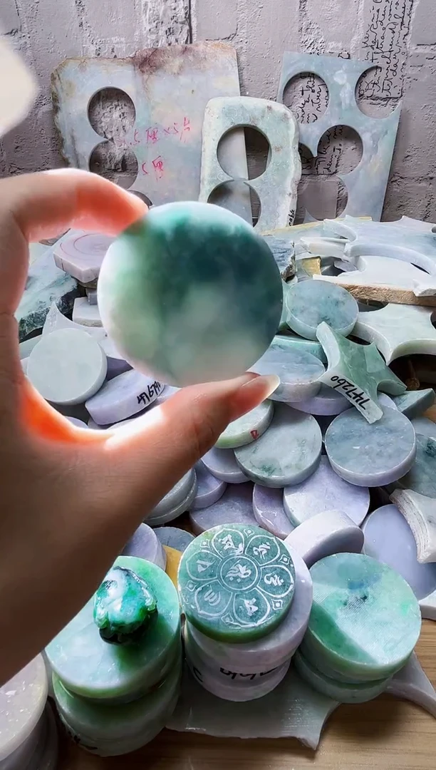 裸石翡翠天然翡翠A货403