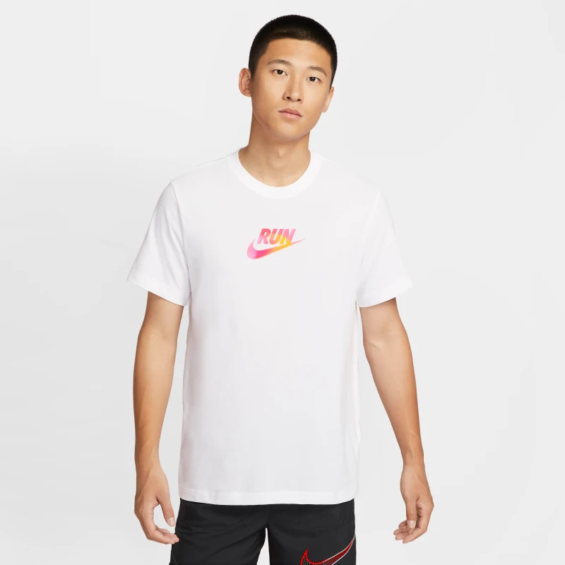 Nike耐克官方DRI-FIT男子速干短袖跑步上衣反光IH9265