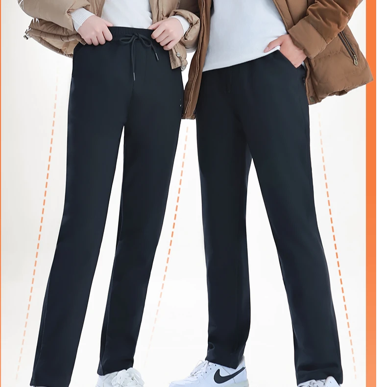 288羽绒裤防风冬季秋季休闲裤百搭男士加厚校服时尚