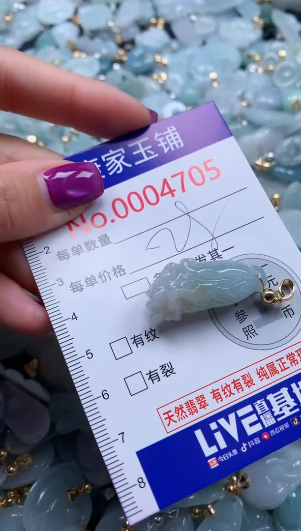 颈饰未镶嵌翡翠4705