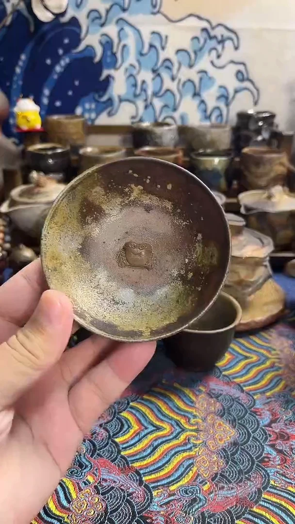 盏日式备前烧茶具茶周边