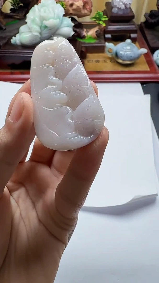 吊坠(不含链)未镶嵌翡翠1