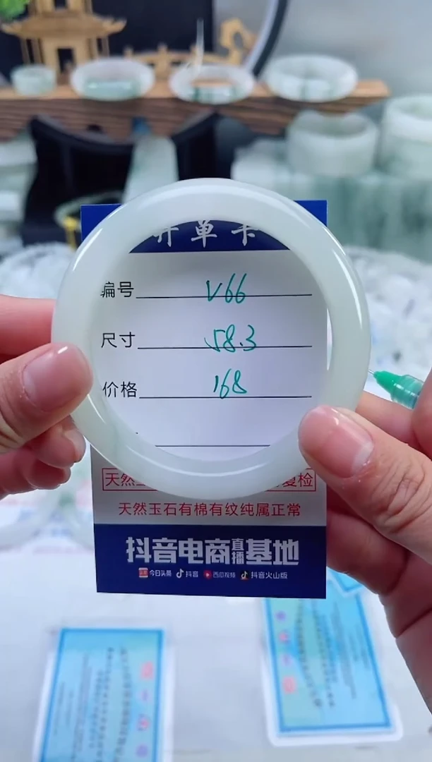 未镶嵌首饰石英质玉（天山翠）66